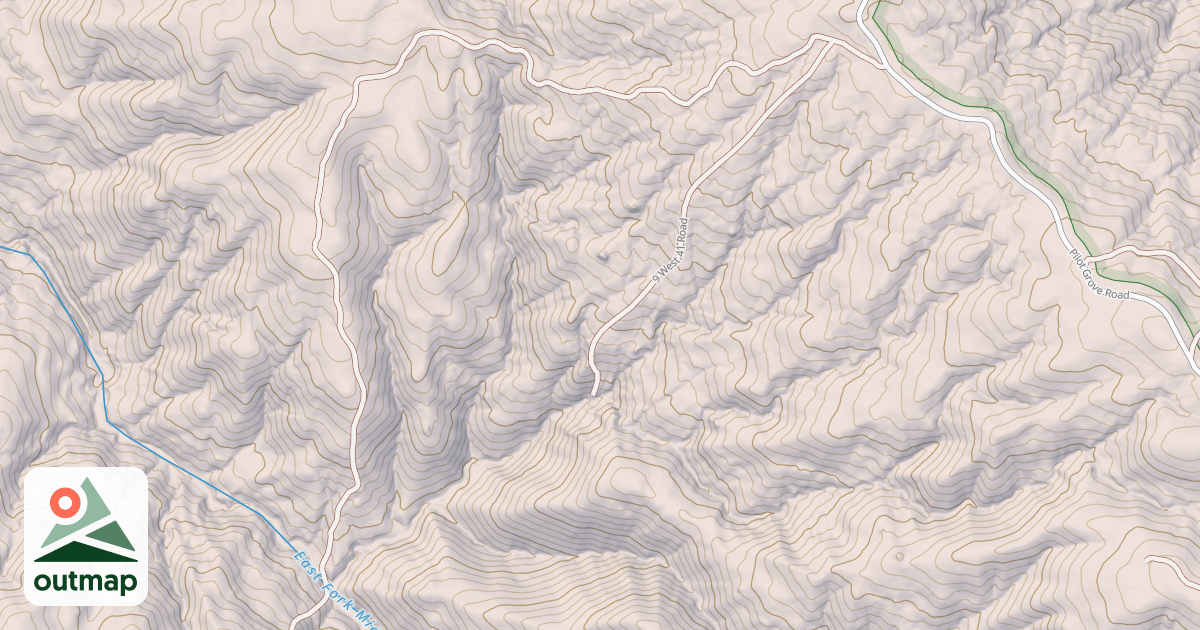 Map of ELK KNOB