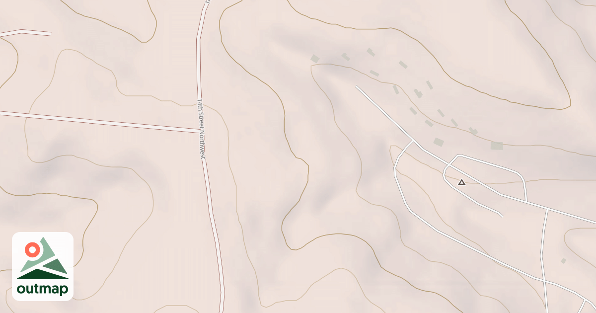 Map of USGS National Digital Trails 57399315-2064-4993-a178-3ea81d0c28ff