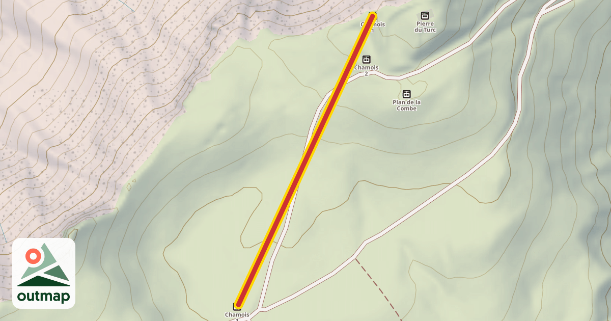 Map of Chamois 1