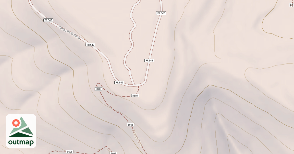 Map of 542 DISPERSED CAMP SPUR 3