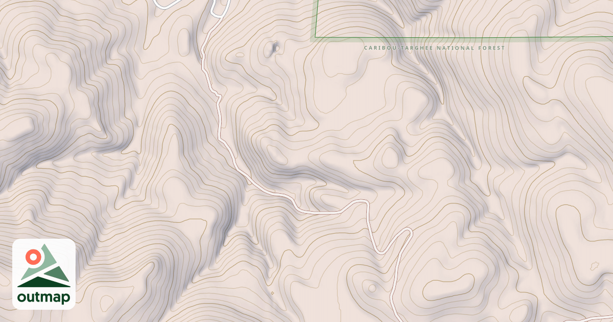 Map of GRAVEL CREEK