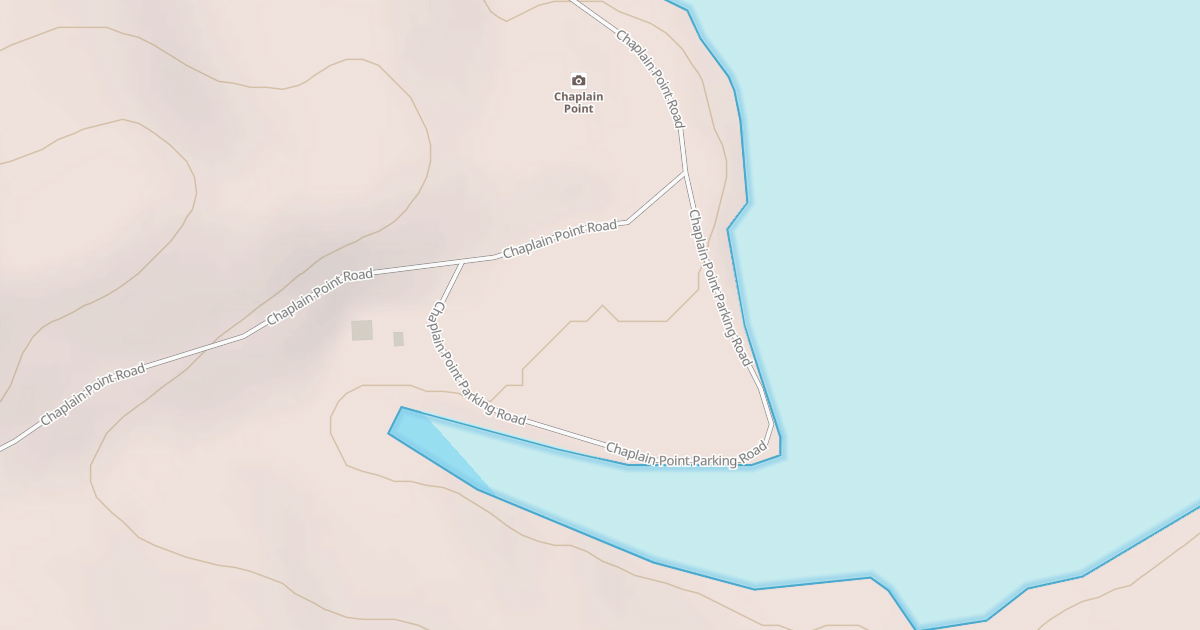 Map preview of CHAPLAIN POINT PARKING