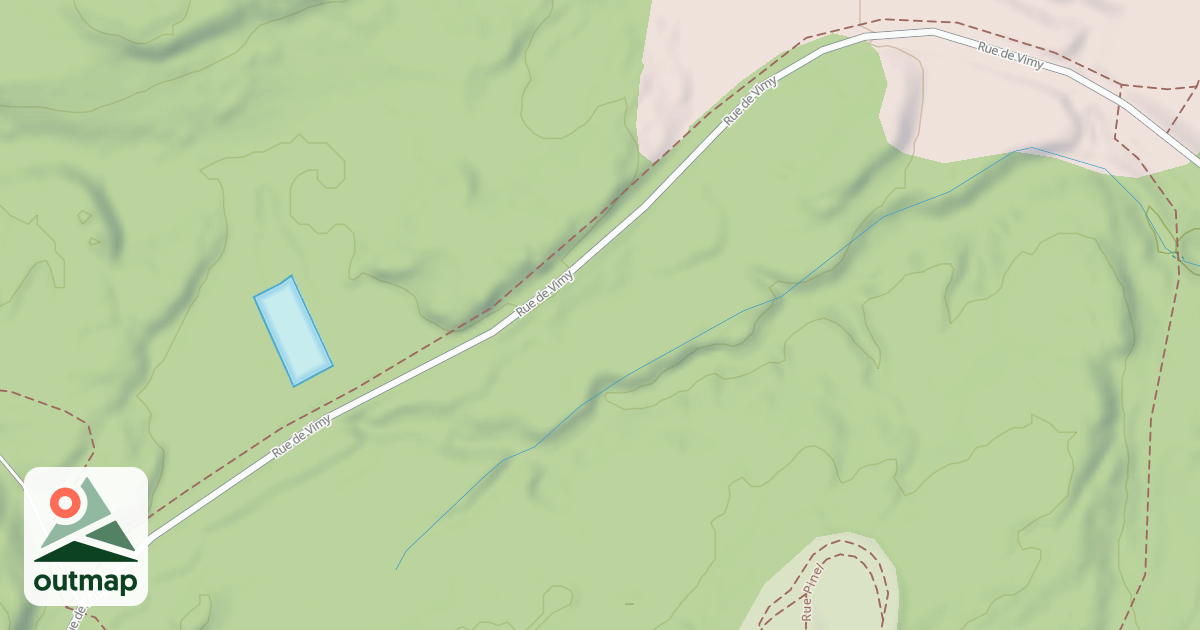 Map of Saguenay Quad Trails 118