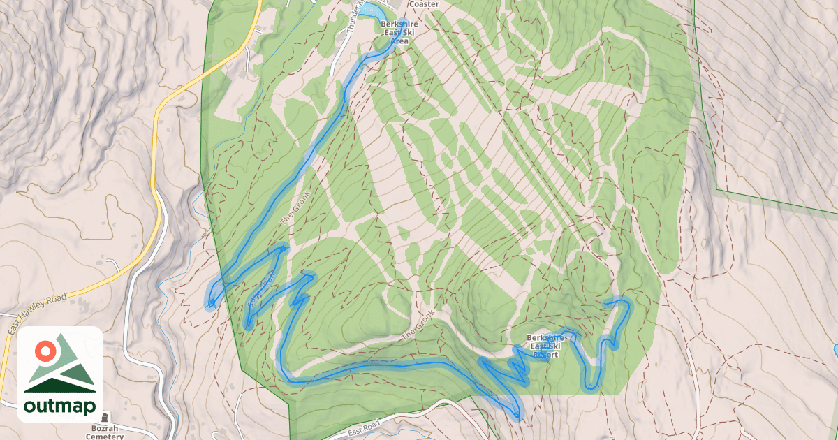 Map of Sugar Run