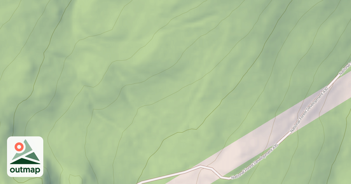 Map of USFS Motor Vehicle Use Map Roads {6DFDE770-E1EB-4E9B-AA2C-53B900D9FA35}