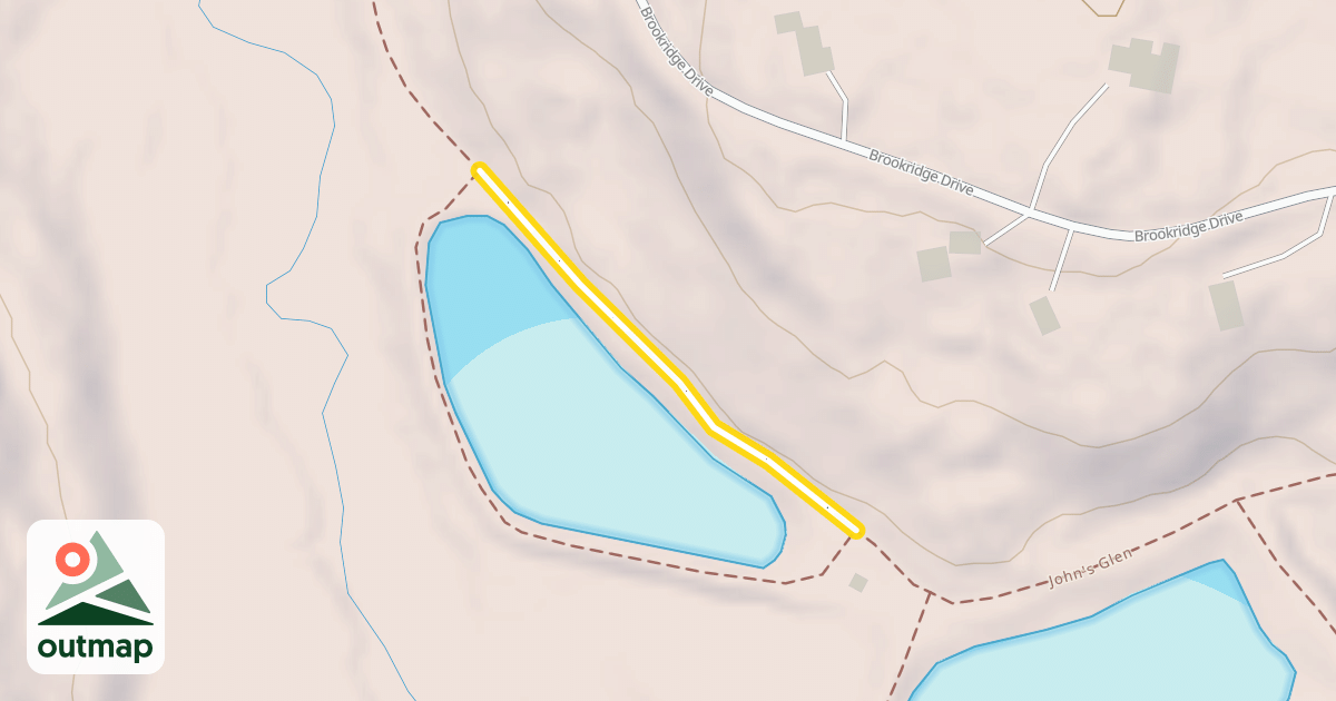 Map of John's Glen