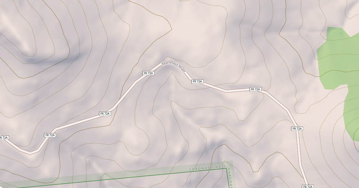 Map preview of MANSFIELD