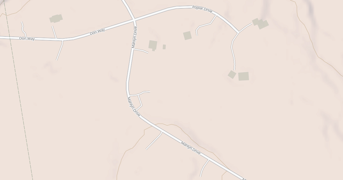 Map preview of Mahlyn Dr