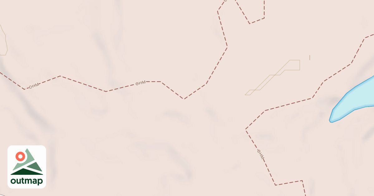 Map of Straight Arrows Trail