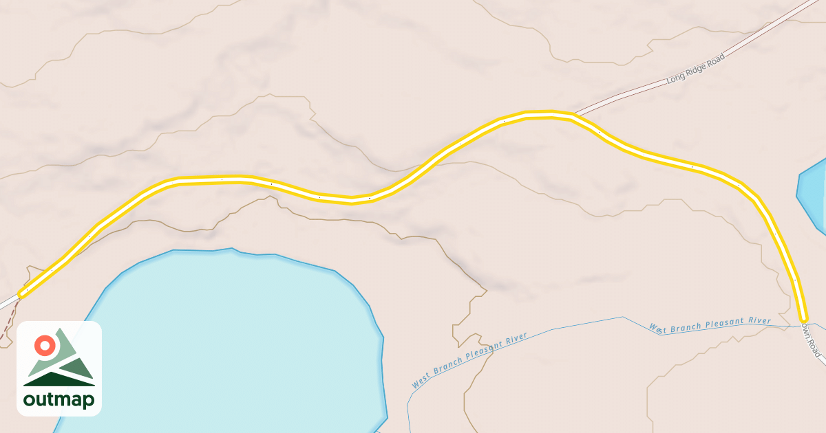 Map of Frenchtown Road