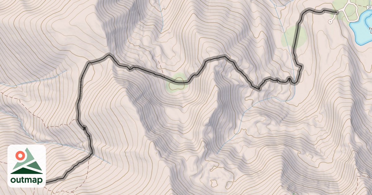 Map of Babushka Trail