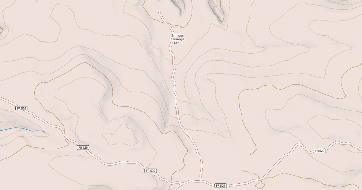 Map preview of INMAN CIENEGA TANK