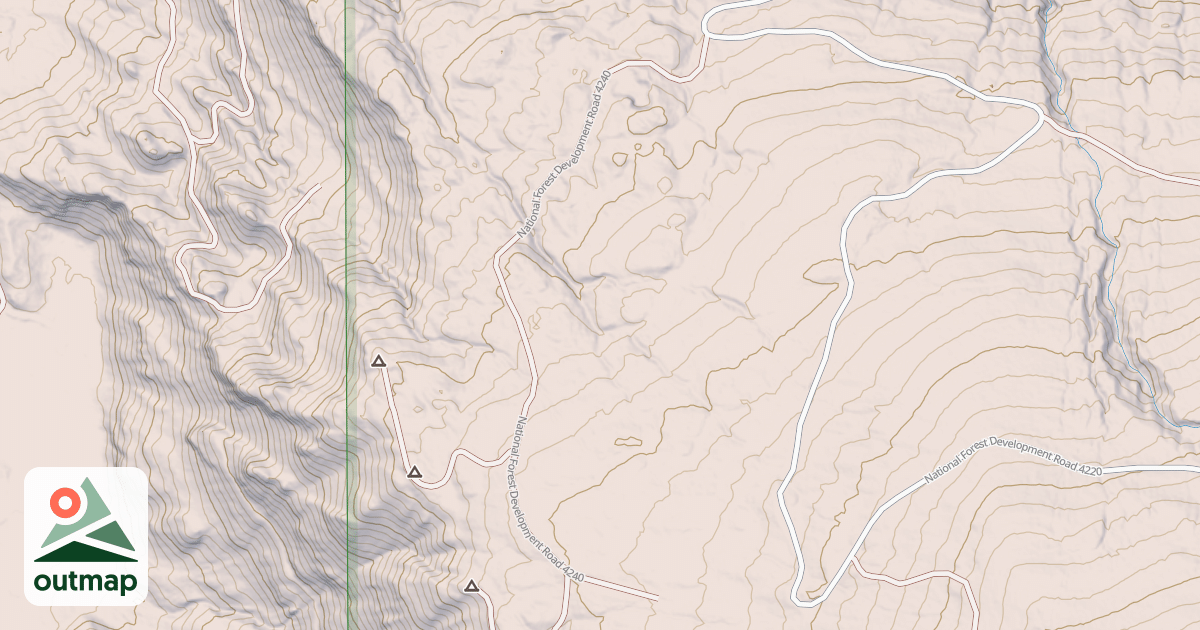 Map of WEST PILCHUCK