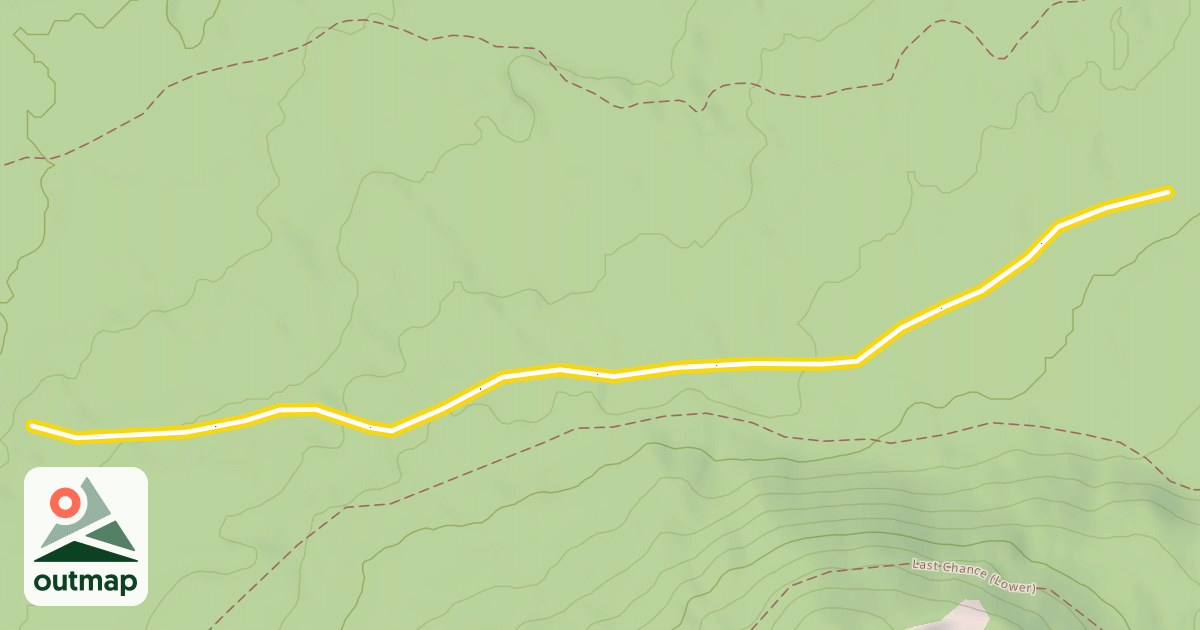 Map of Upper Devecka's Dive
