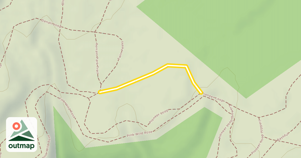 Map of Pioneer Loop