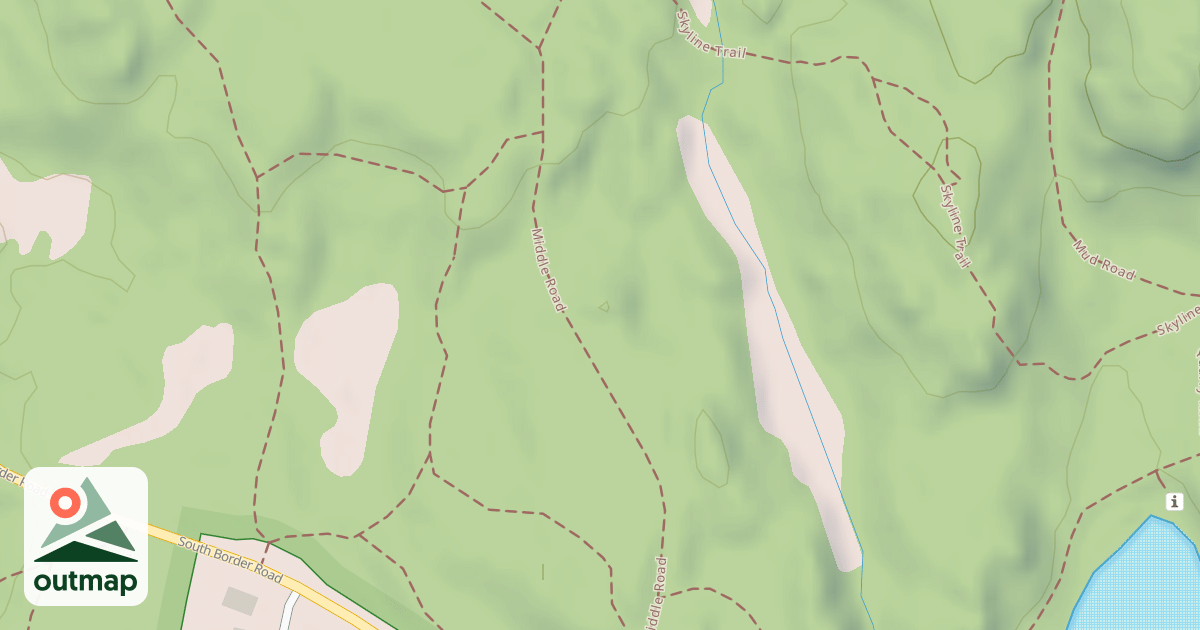 Map of Middle Road
