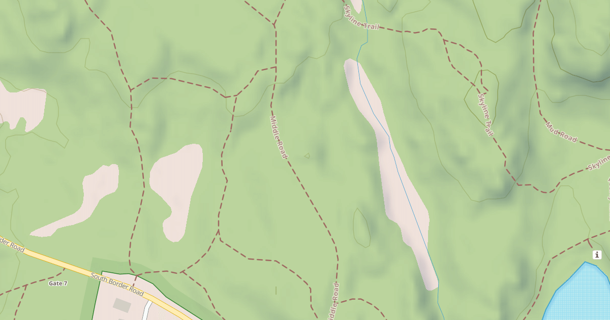 Map preview of Middle Road