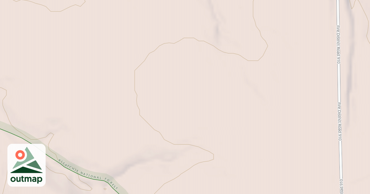 Map of USFS Motor Vehicle Use Map Roads {DA4B07C6-F083-414A-97E9-9FD0E47788E4}