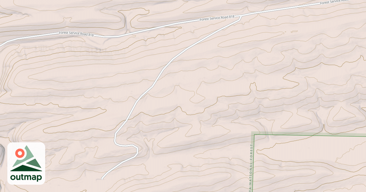 Map of HIDDEN WELL