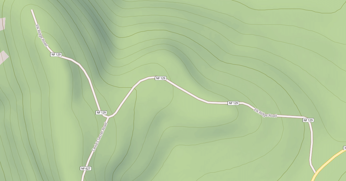 Map preview of ELK RIDGE