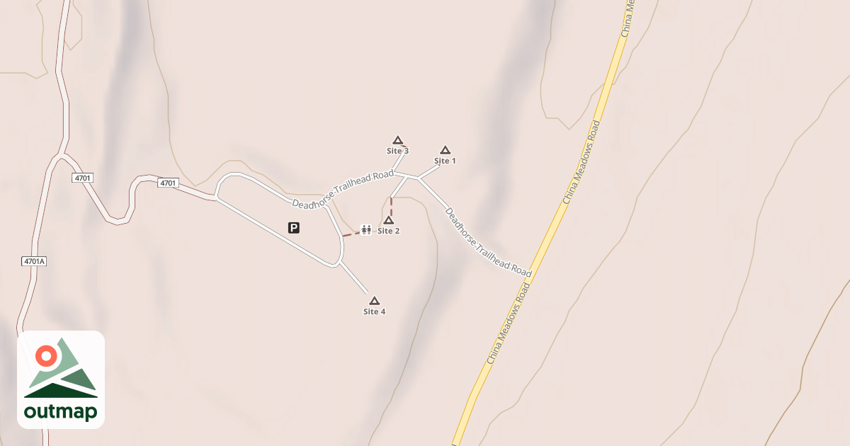 Map of DEADHORSE T.H. ROAD