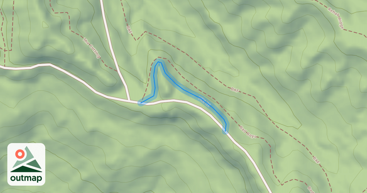 Map of Piki Iti