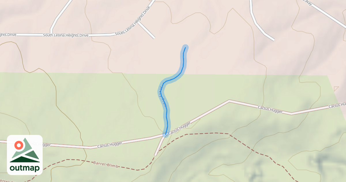 Map of Jeezy Trail