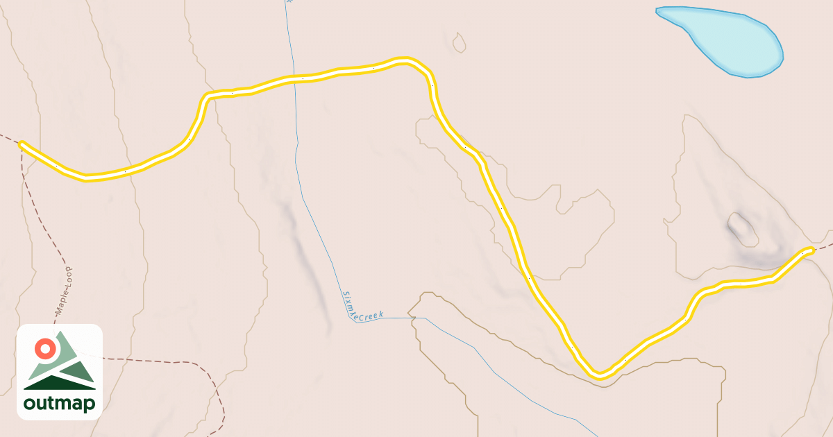 Map of Six Mile Connector