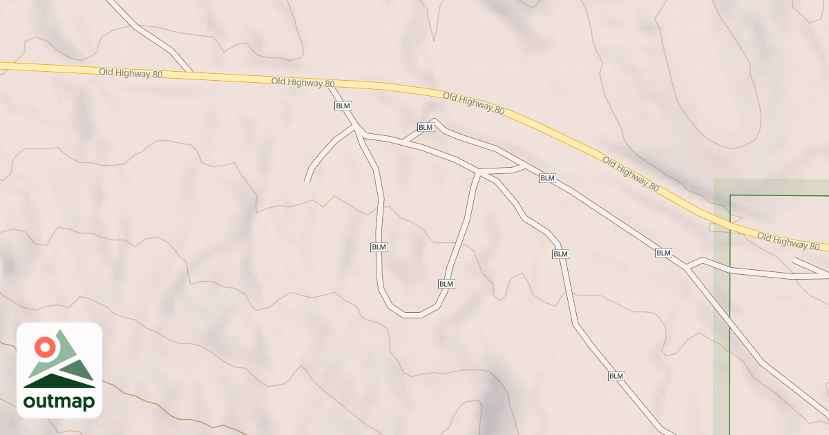 Map of BLM National GTLF Public Motorized Roads 8bd26b4d-12b7-44aa-b853-4ac9c6909718