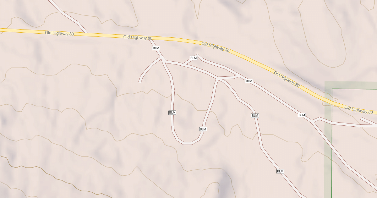 Map preview of BLM National GTLF Public Motorized Roads 8bd26b4d-12b7-44aa-b853-4ac9c6909718