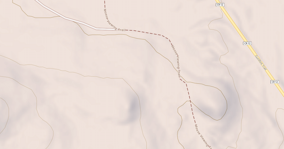 Map preview of GUNFLINT SNOWMOBILE