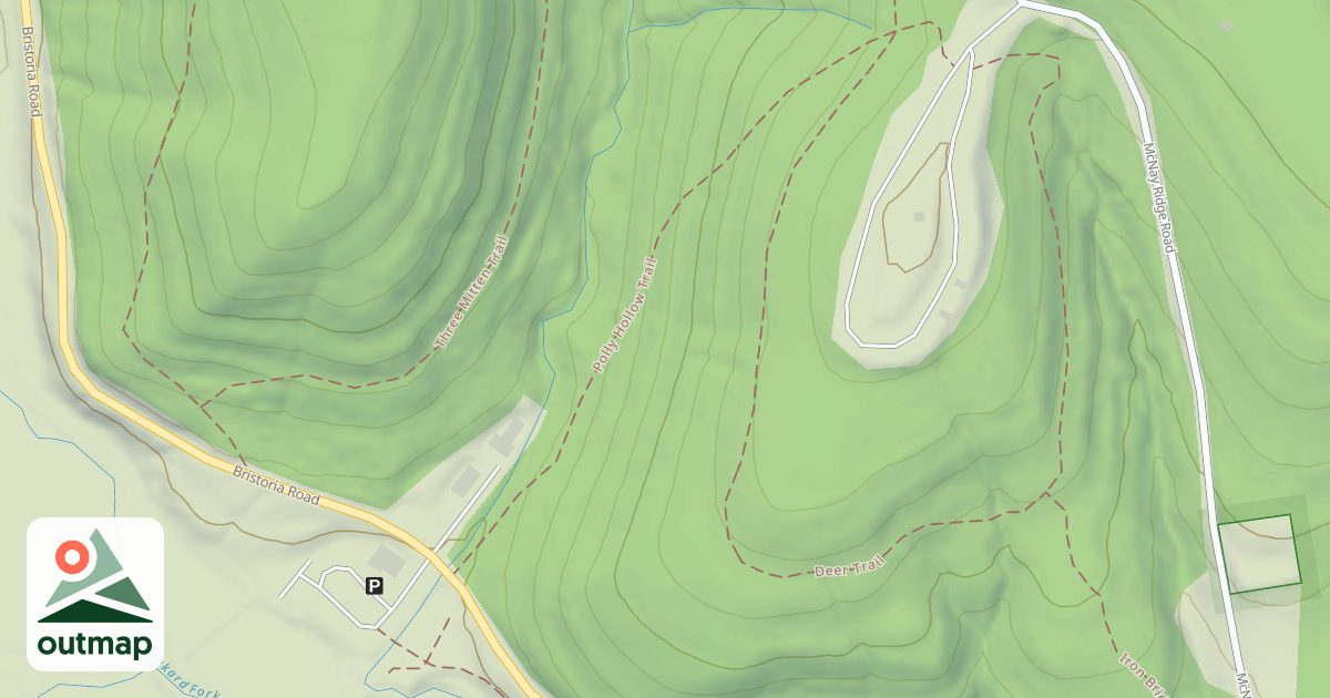 Map of Ryerson Station State Park Trails