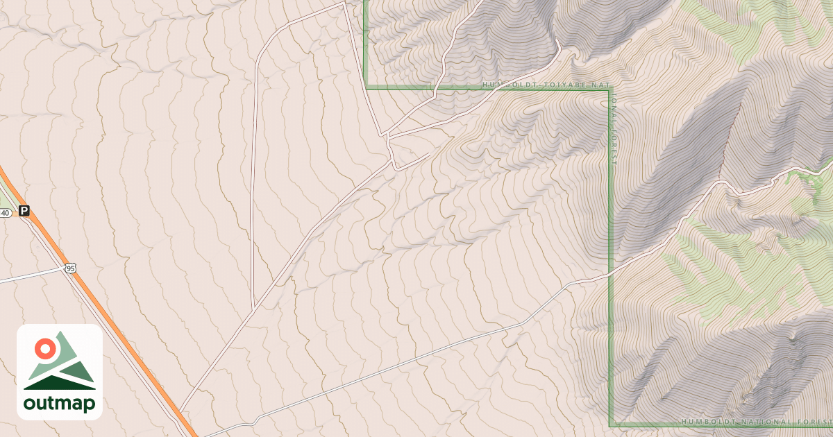 Map of CHIMNEY CREEK