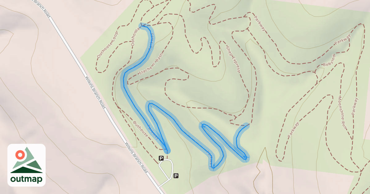 Map of Parkway