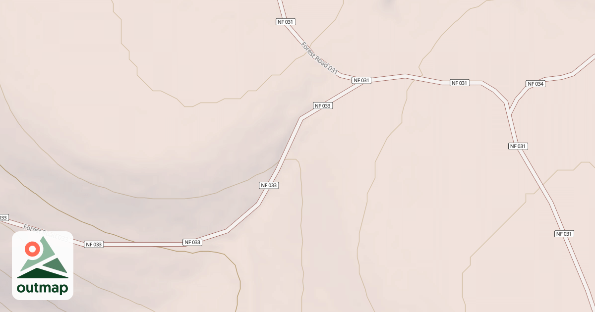 Map of USFS Motor Vehicle Use Map Trails 17007