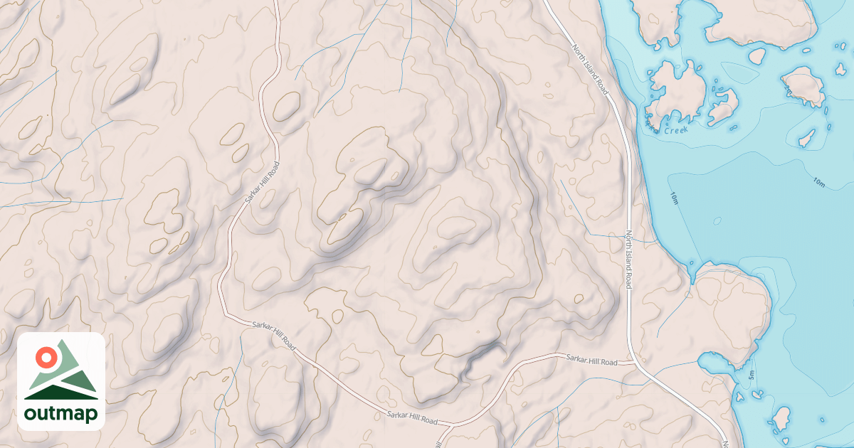 Map of SARKAR HILL