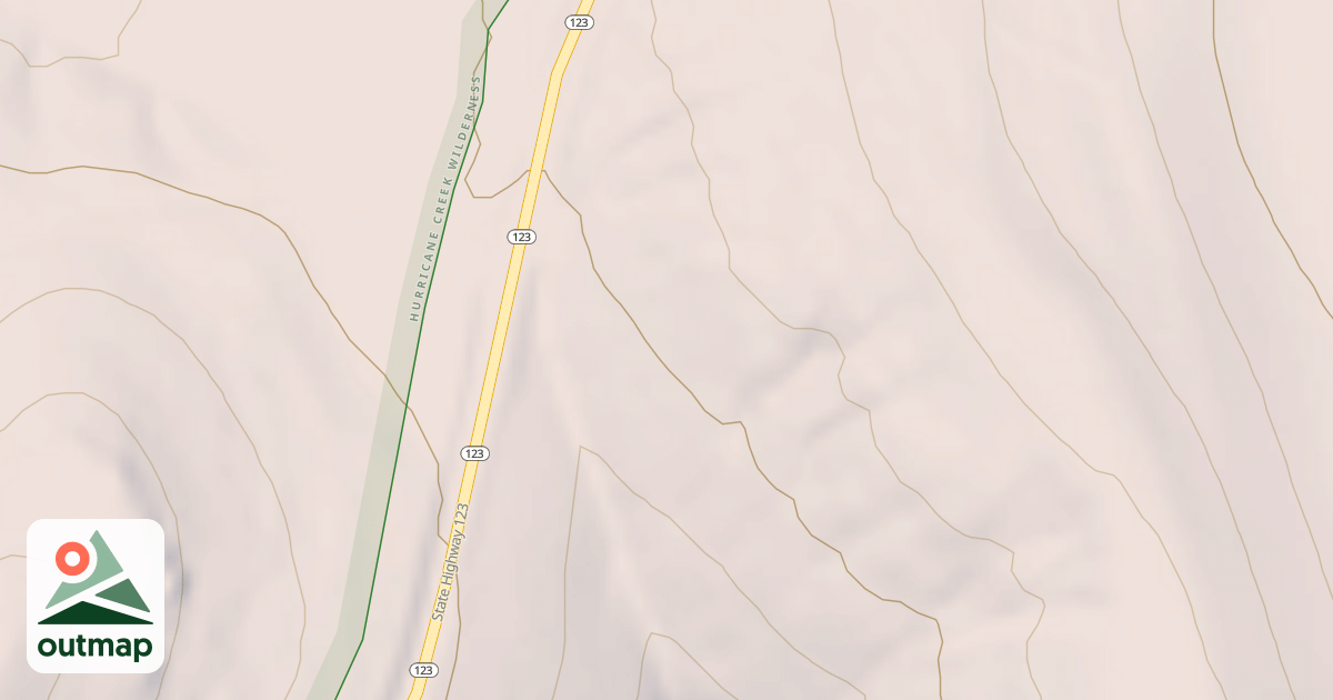 Map of USFS Motor Vehicle Use Map Roads {6BCA0564-EF3B-433C-B244-FB9F9006B56A}