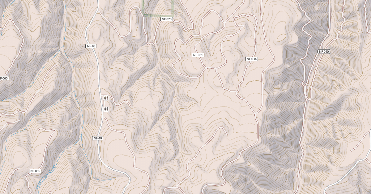 Map preview of USFS Motor Vehicle Use Map Trails 18000