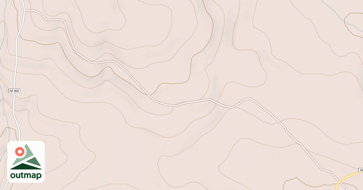 Map of USFS Motor Vehicle Use Map Roads {CD1F00BC-9965-4B92-8992-BFB99FF705D7}
