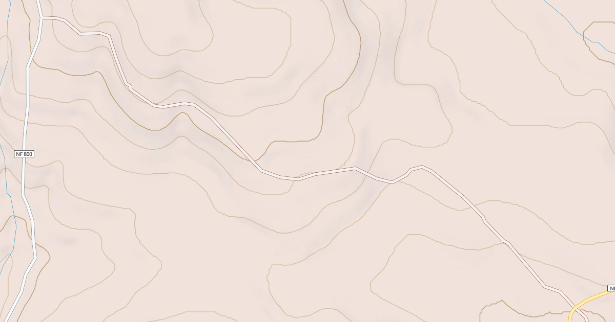 Map preview of USFS Motor Vehicle Use Map Roads {CD1F00BC-9965-4B92-8992-BFB99FF705D7}