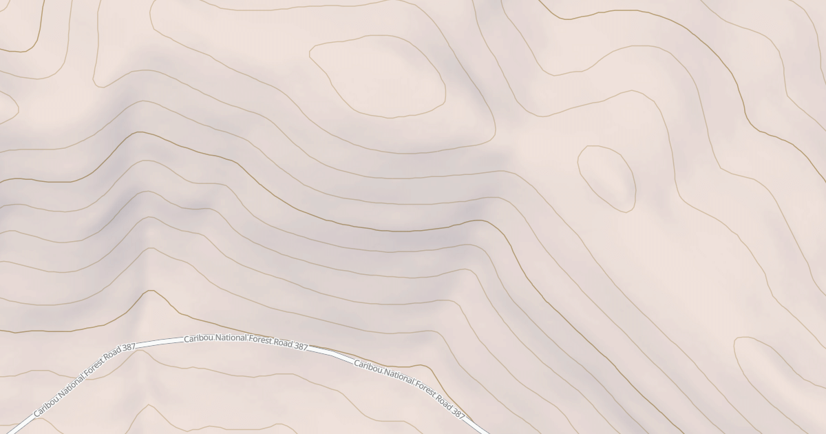 Map preview of Dry Basin Ridge