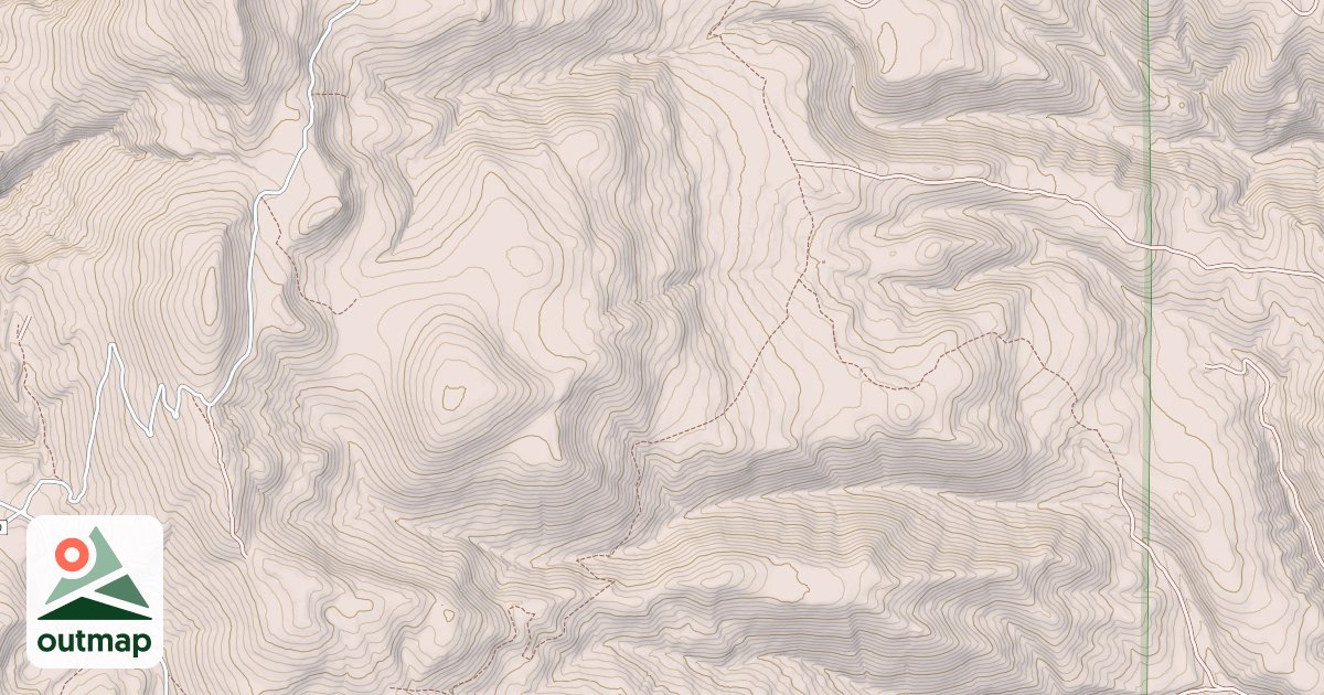 Map of Stauffer Creek