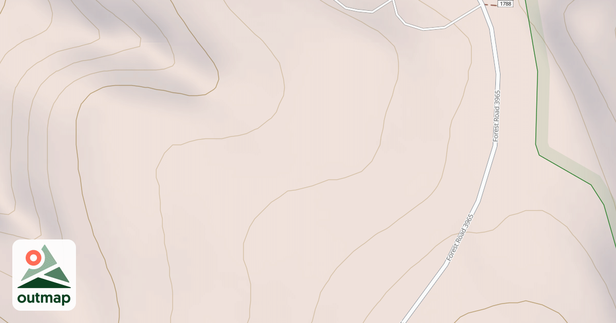 Map of BUCK CREEK TRAIL HEAD