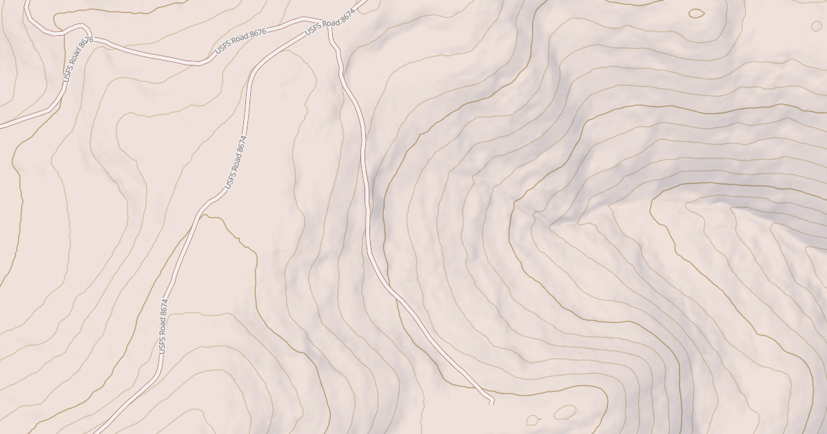 Map preview of USFS National Forest System Roads {E91D9A7B-0B74-4ECC-B451-B2D3616968A7}