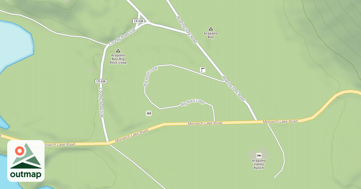 Map of BIG ROCK LOOP