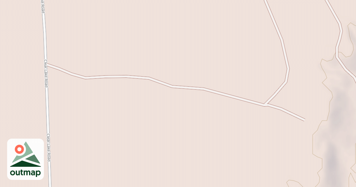 Map of CLEAR LAKE SPUR K