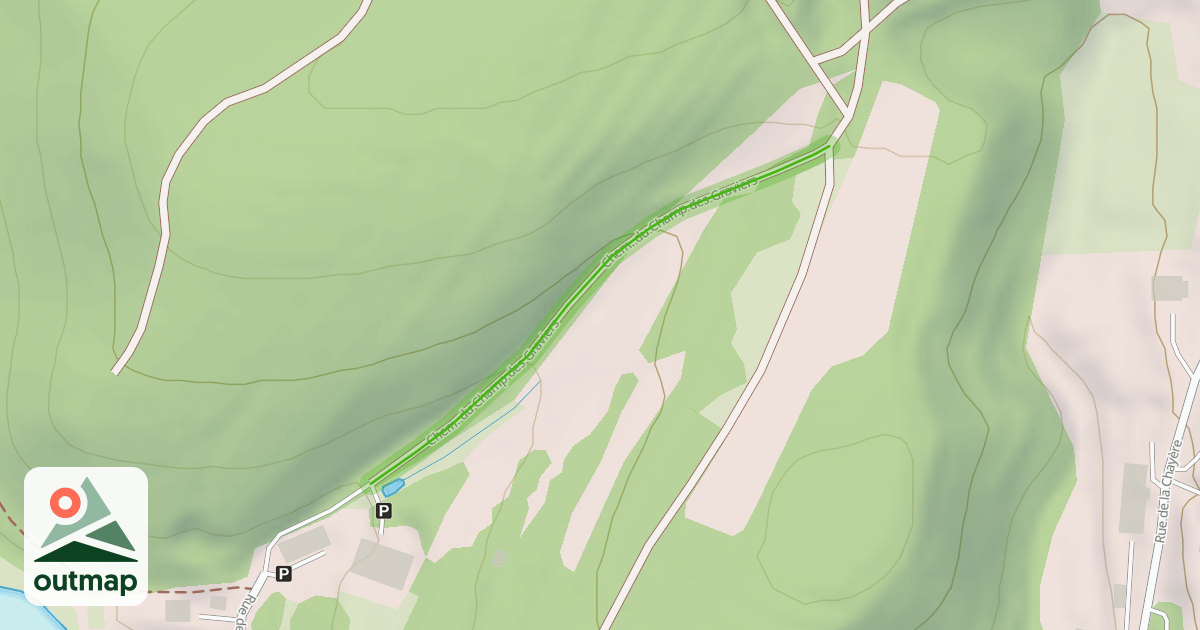 Map of Chem. du Champ des Graviers