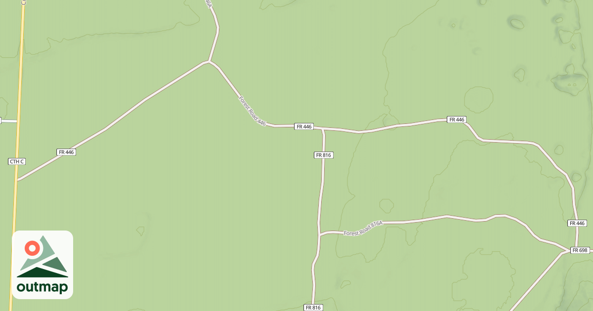 Map of FR 446