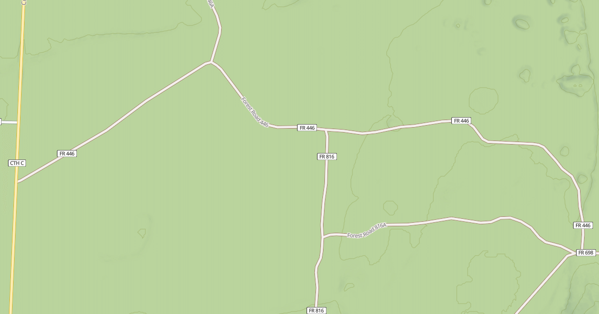 Map preview of FR 446