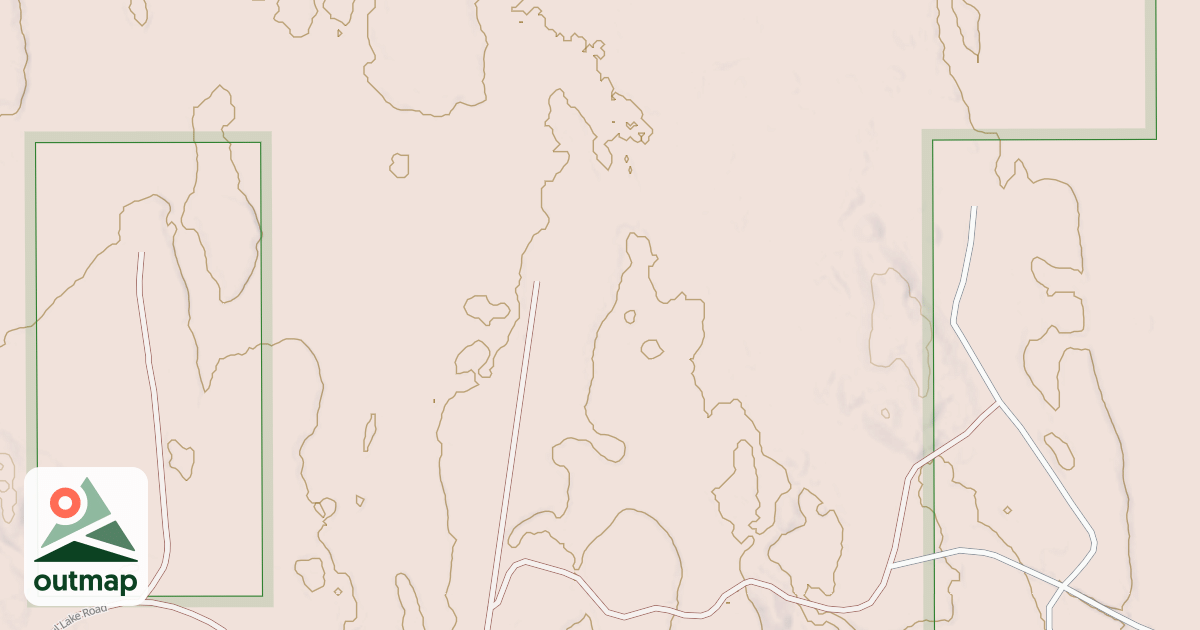 Map of SAUL LAKE SPUR SPUR A